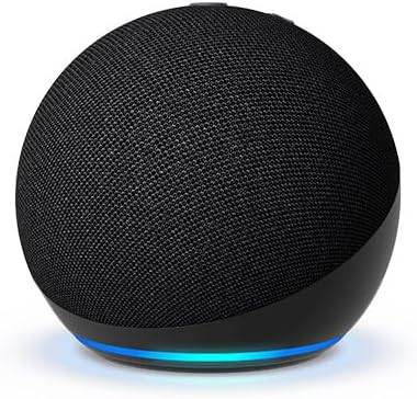 Amazon Echo Dot 5th Gen con asistente virtual Alexa B09B8V1LZ3 Charcoal - Amazon Echo Dot 5th Gen con asistente virtual Alexa B09B8V1LZ3 Charcoal -